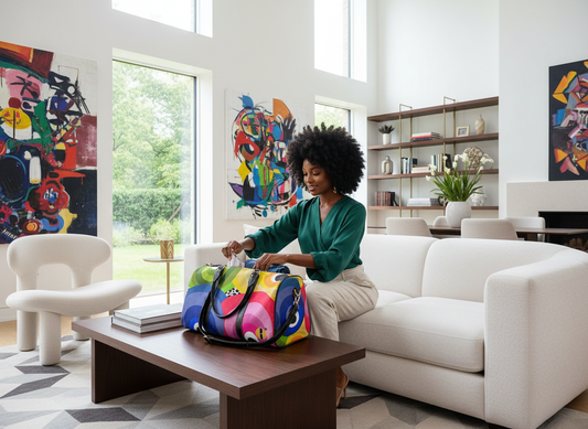 ABEILLE CREATIONS- Pendo Duffle Bag