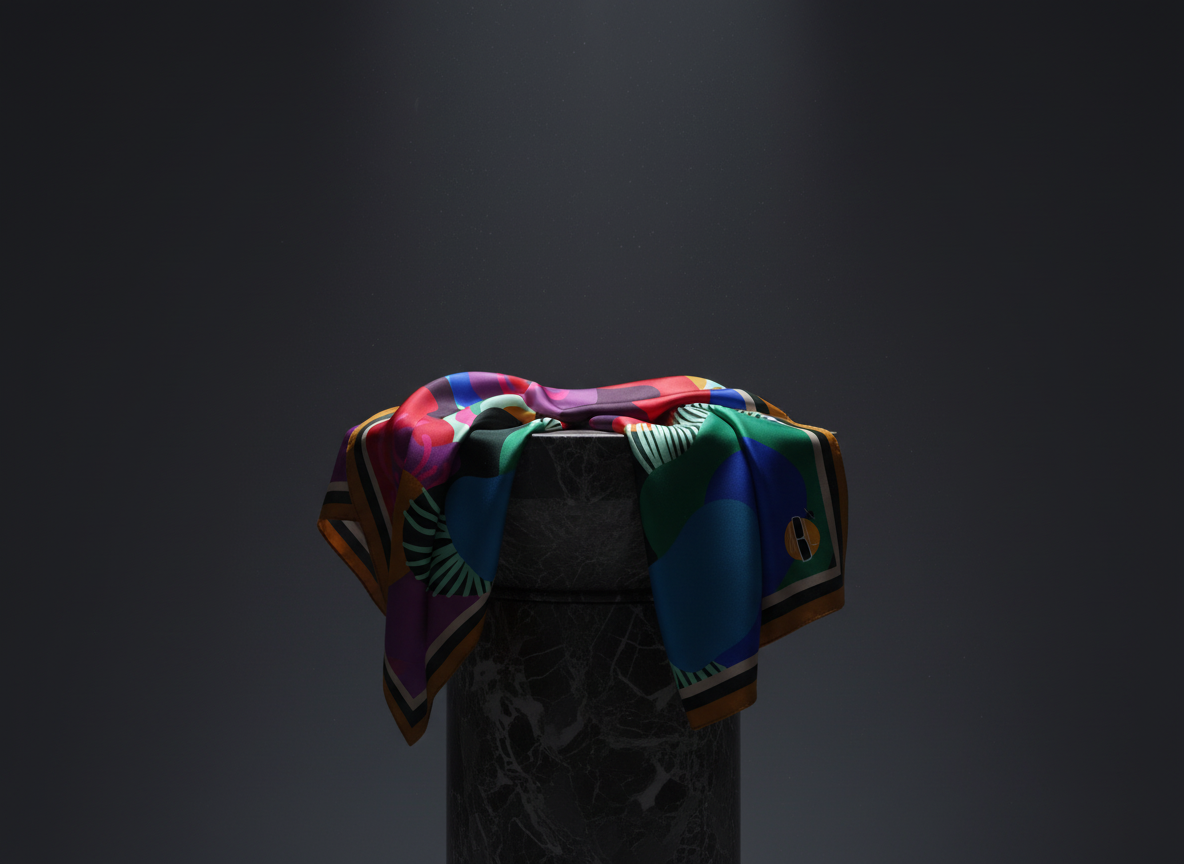 ABEILLE CREATIONS-Sadiya Design (Silky Scarf)