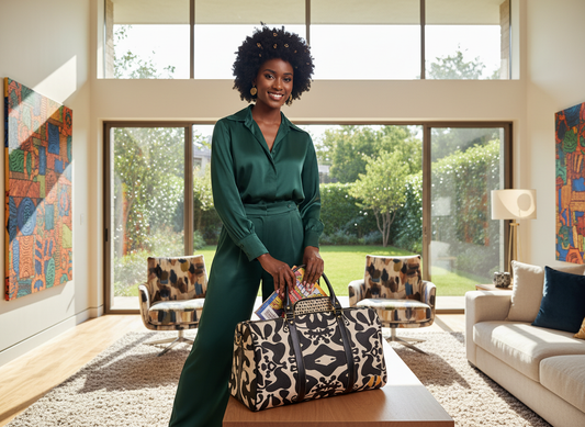 ABEILLE CREATIONS- Zola Duffle Bag